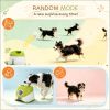 Automatic Dog Ball Launcher Green with 5 X 2.3' ETPU Balls 3 Distance Settings (20/33/46 Ft) for Small to Medium Breeds Pet Exercise Toy