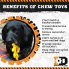 Circular Saw Blade Ultra Durable Nylon Dog Chew Toy